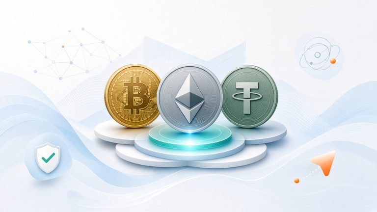 Какие криптовалюты чаще используют для обмена в 2026: USDT, BTC, ETH